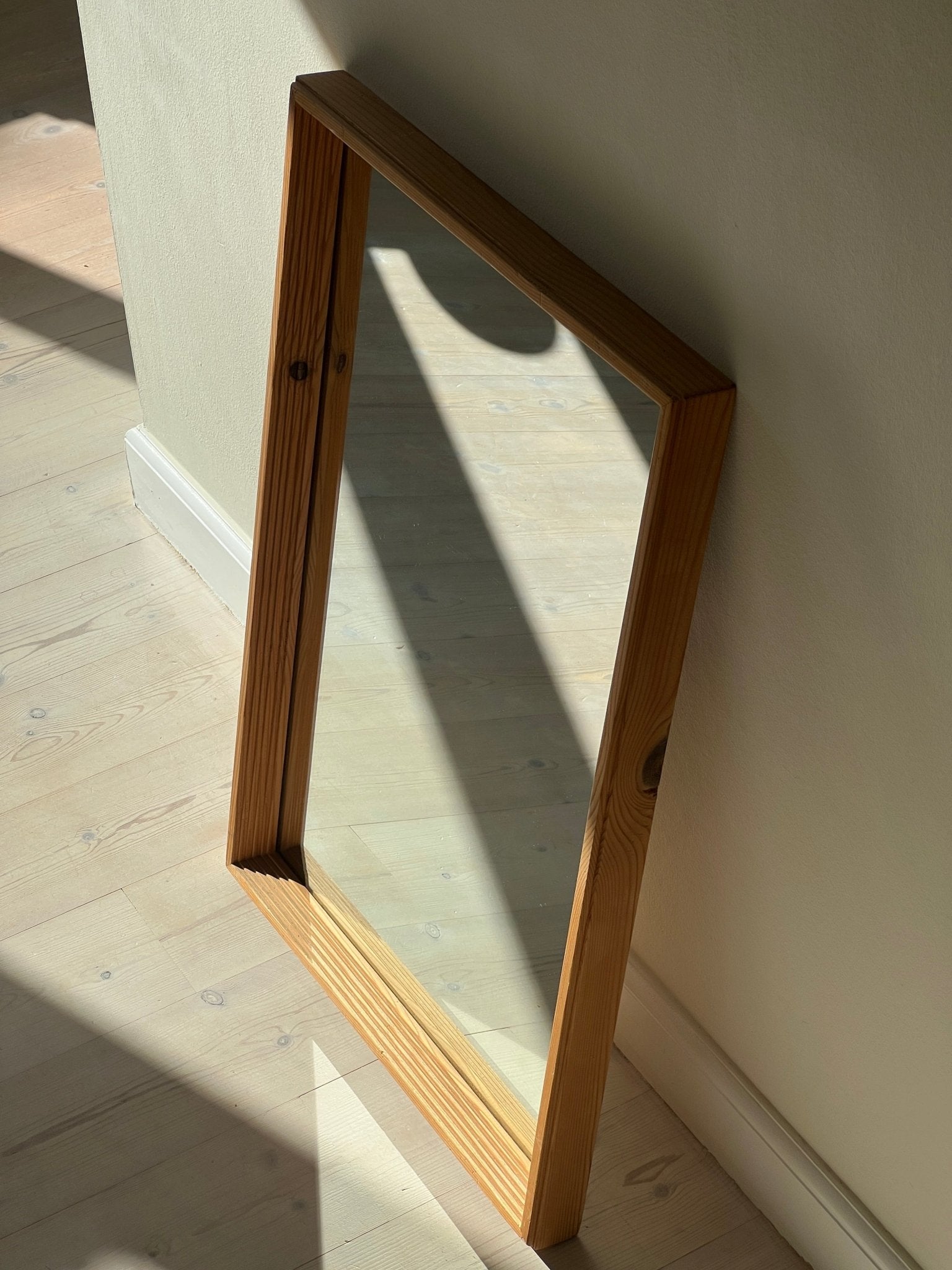 Wooden mirror - NEROLI