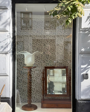Wooden pedestal - NEROLI