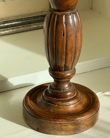 Wooden table lamp - NEROLI