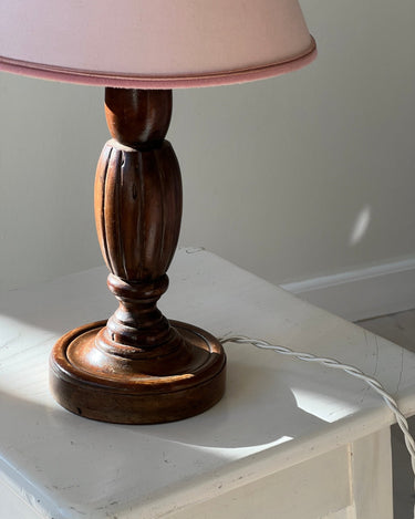 Wooden table lamp - NEROLI
