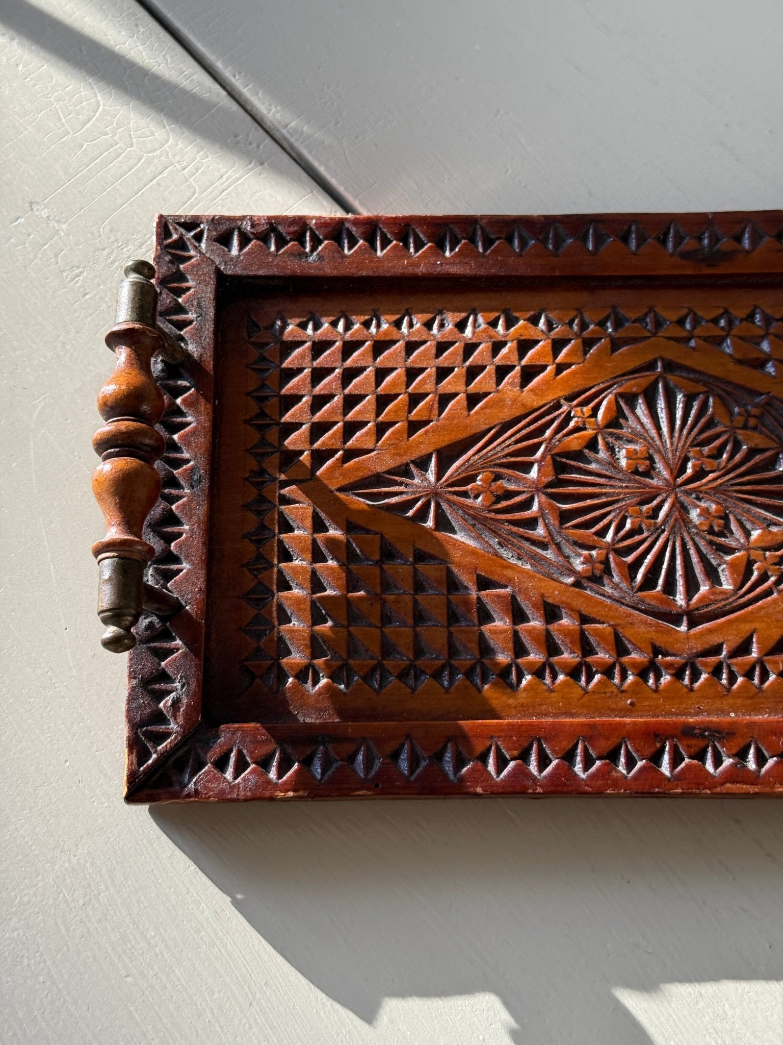 Wooden tray - NEROLI