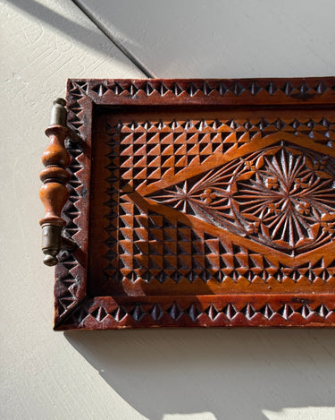 Wooden tray - NEROLI