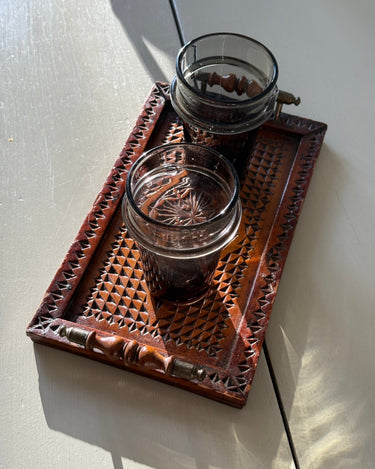 Wooden tray - NEROLI