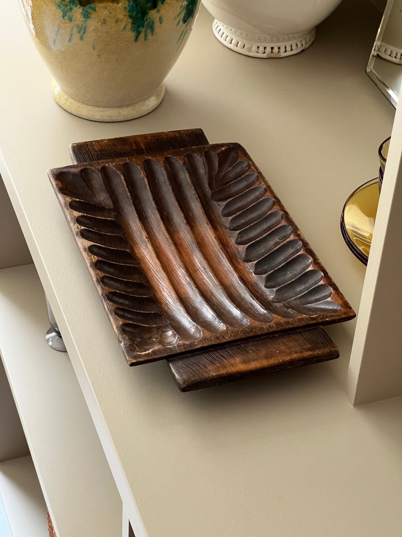 Wooden tray - NEROLI