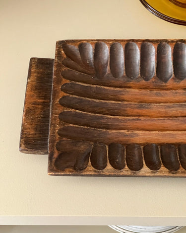 Wooden tray - NEROLI