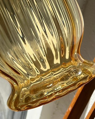 Yellow glass vase - NEROLI