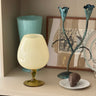 Yellow glass vase - NEROLI
