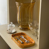 Yellow glass vase - NEROLI