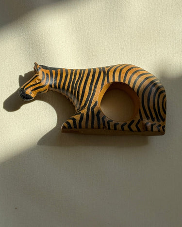 Zebra napkin rings - NEROLI