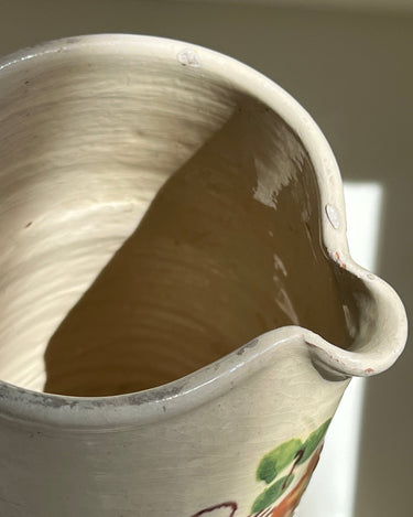 Antique handpainted vase - NEROLI