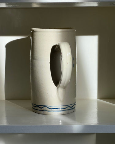 Antique handpainted vase - NEROLI