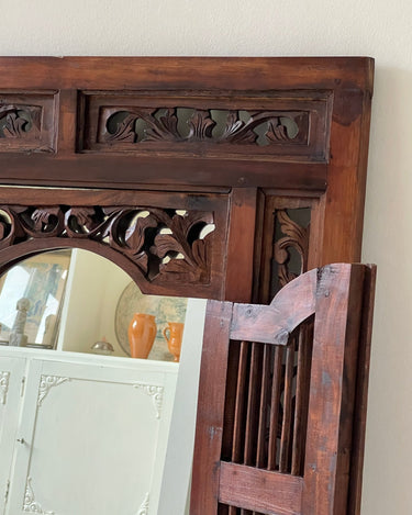 Antique wall mirror - NEROLI