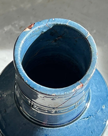Blue ceramic vase - NEROLI