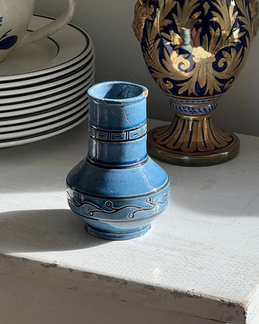 Blue ceramic vase - NEROLI