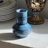 Blue ceramic vase - NEROLI