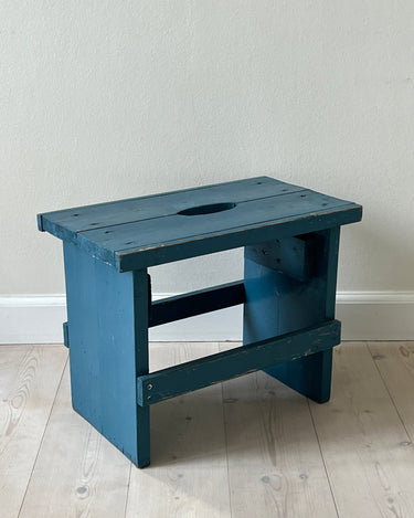 Blue stool - NEROLI