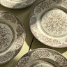 English dinner plates - NEROLI