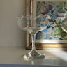 Footed glass bowl - NEROLI