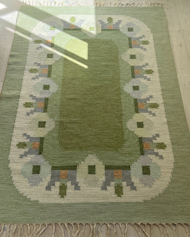 Ingegerd Silow flatweave rug - NEROLI