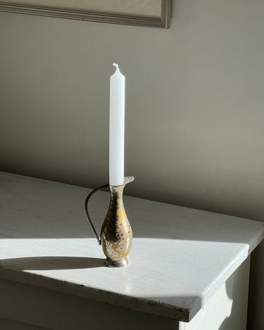 Italian brass candleholder - NEROLI