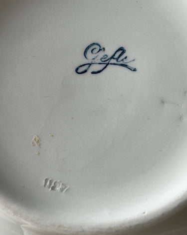 Large antique bowl - NEROLI