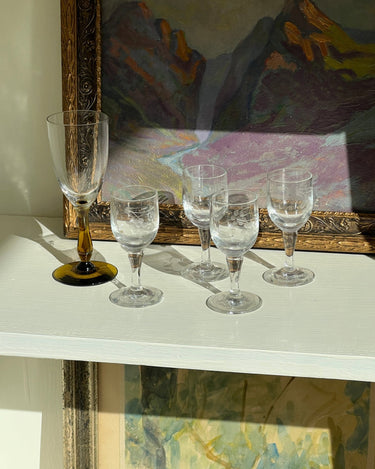 Liquer glasses - NEROLI