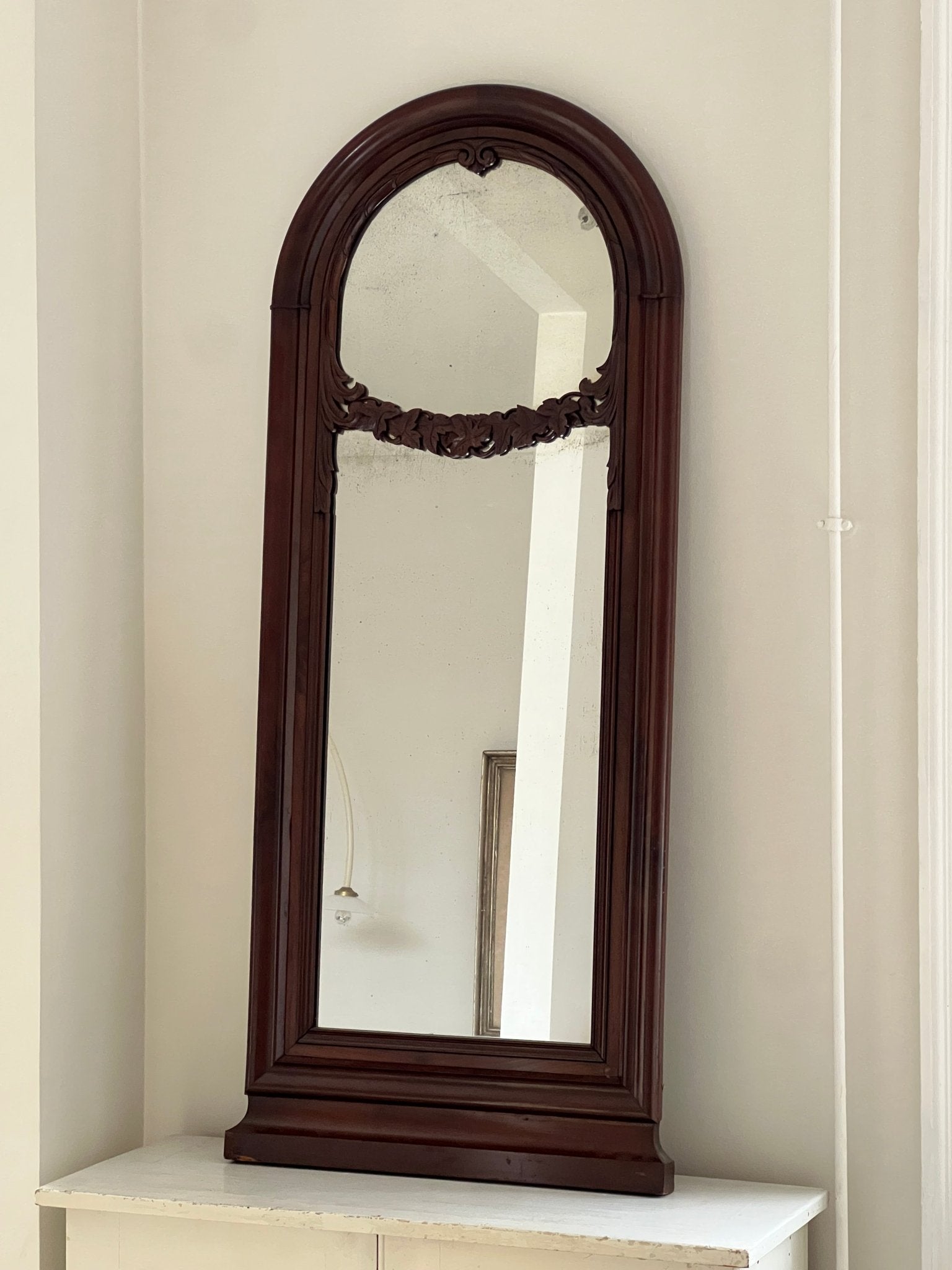 Mahogany mirror - NEROLI