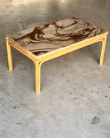 Marble coffee table - NEROLI