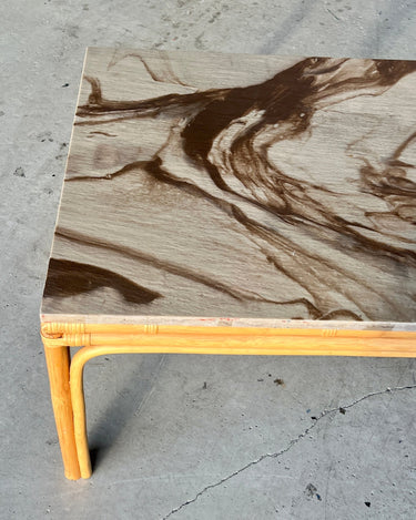 Marble coffee table - NEROLI