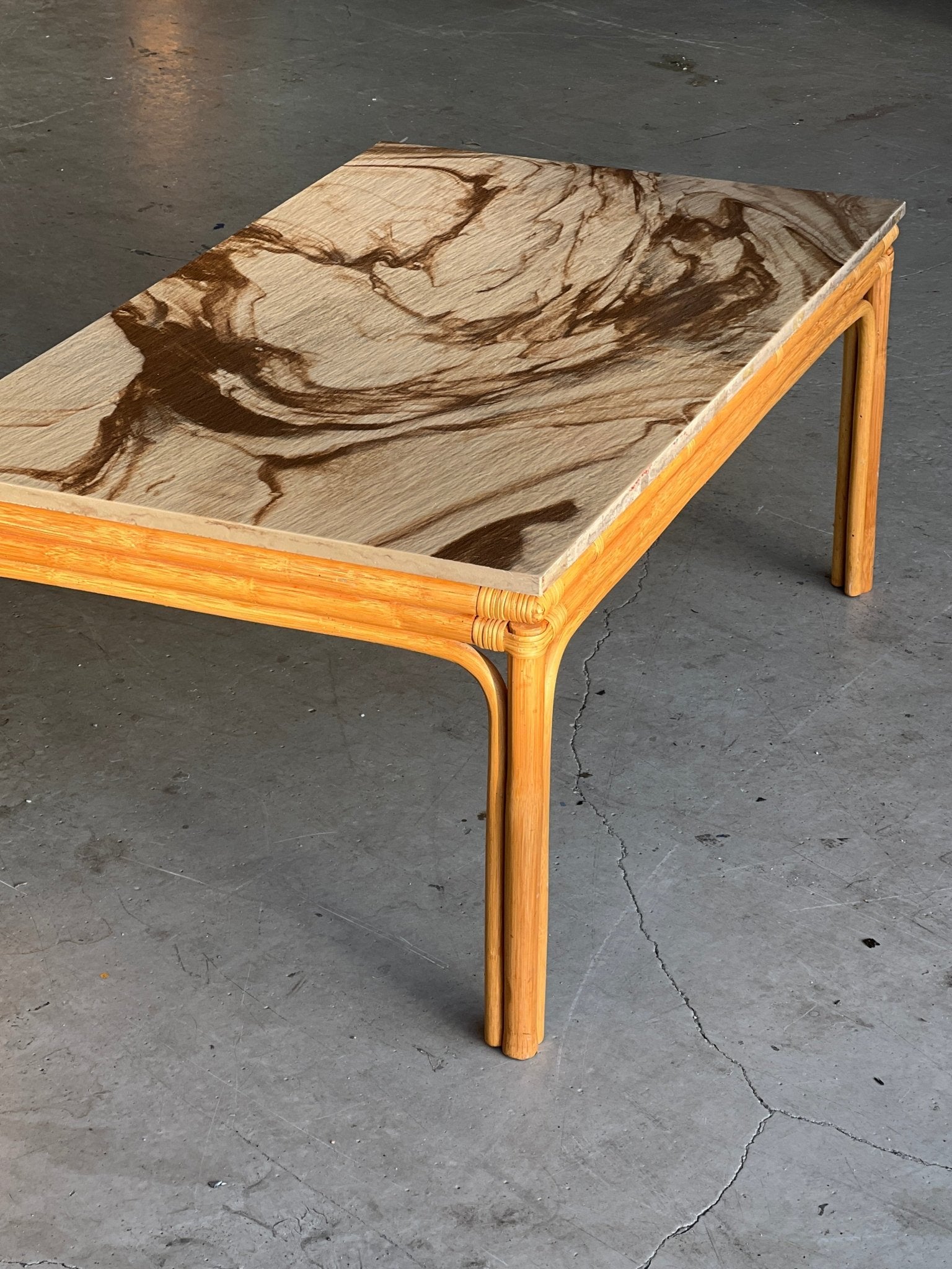 Marble coffee table - NEROLI