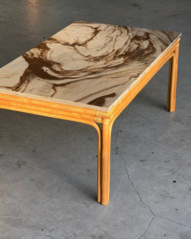 Marble coffee table - NEROLI