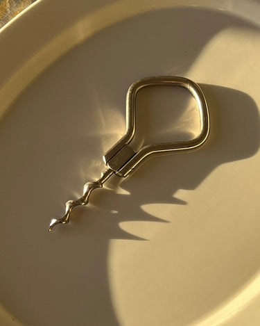 Silver corkscrew - NEROLI