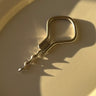 Silver corkscrew - NEROLI