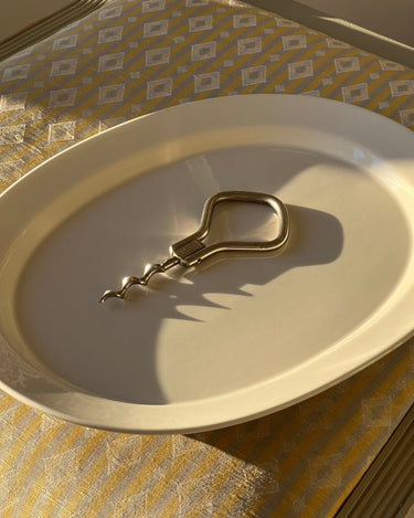 Silver corkscrew - NEROLI