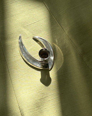 Silver plated candlestick - NEROLI