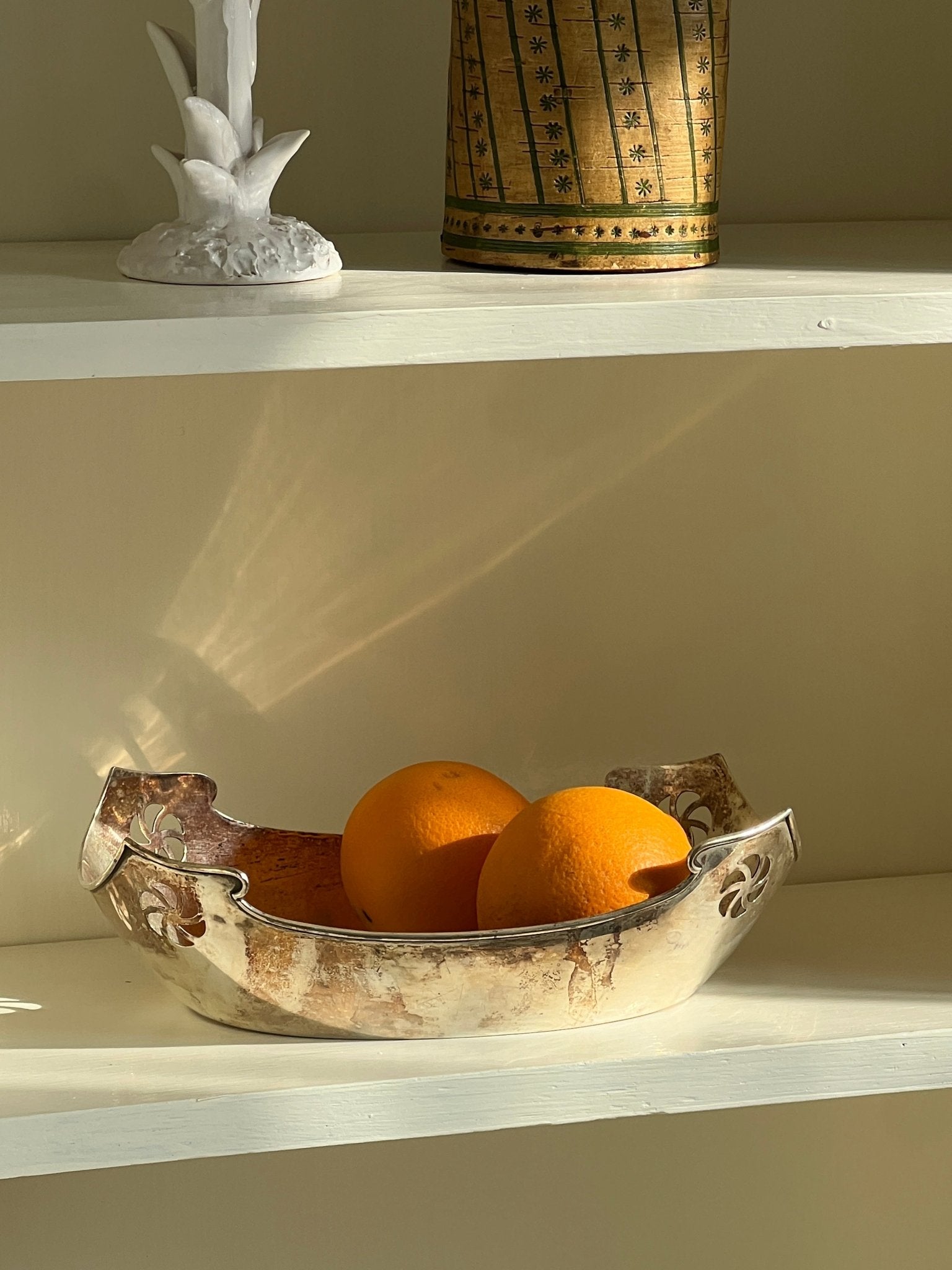 Silver plated fruit bowl - NEROLI