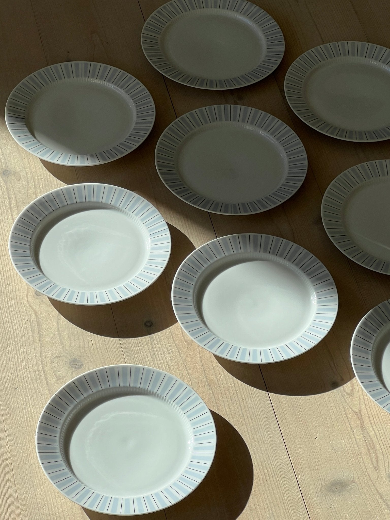 Upsala Ekeby side plates - NEROLI